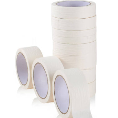High tack white beige masking tape supplier rolls