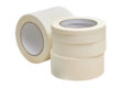 High tack white beige masking tape supplier rolls