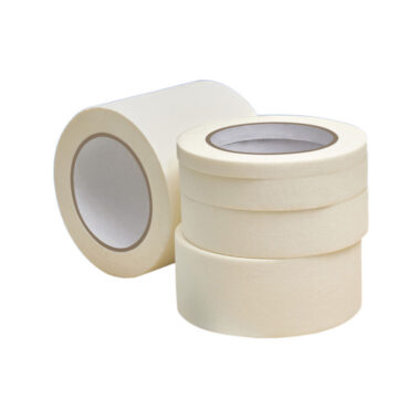 High tack white beige masking tape supplier rolls