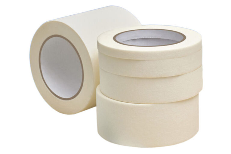 High tack white beige masking tape supplier rolls