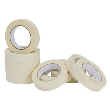 High tack white beige masking tape supplier rolls
