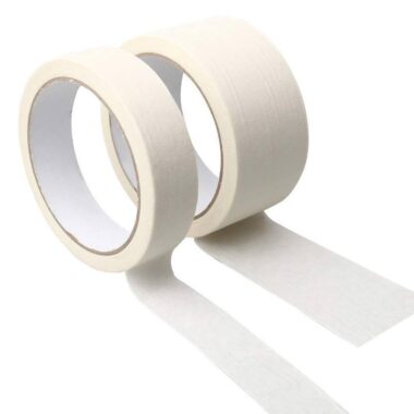 High tack white beige masking tape supplier rolls