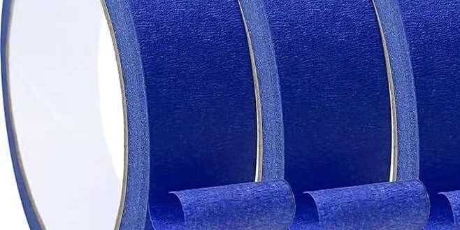 Factory direct blue masking tape rolls