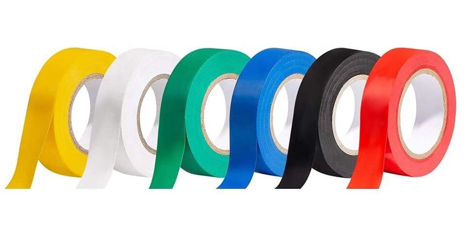 Bulk flame retardant pvc electrical tape rolls