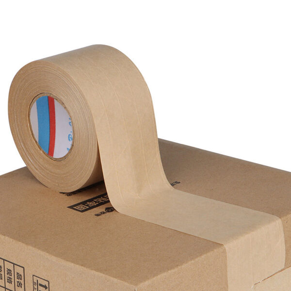 Eco-friendly biodegradable kraft paper tape roll