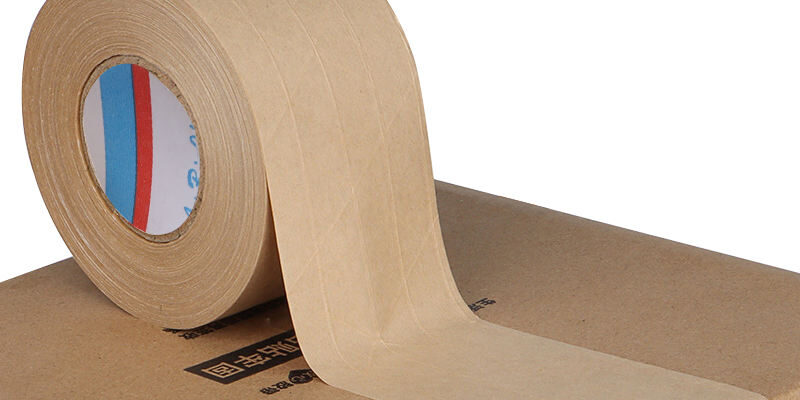 Eco-friendly biodegradable kraft paper tape roll
