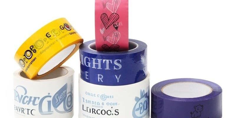 Custom printed bopp packing tape with logo