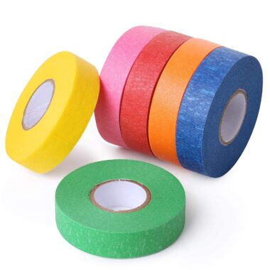 Colorful masking tape rolls manufacturer supply