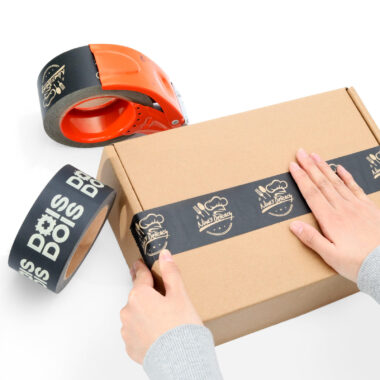 Wholesale custom logo kraft paper tape rolls