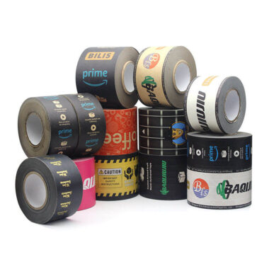 Wholesale custom logo kraft paper tape rolls