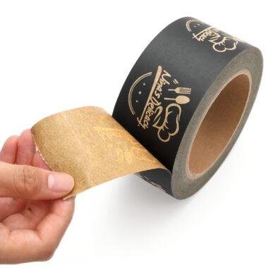 Wholesale custom logo kraft paper tape rolls