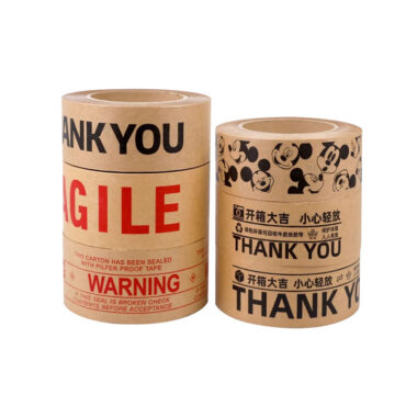Wholesale custom kraft paper tape rolls