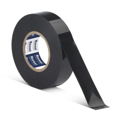 Black pvc electrical tape factory direct rolls