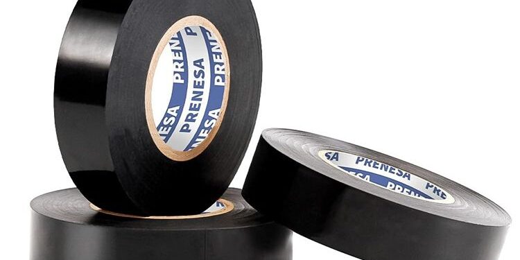 Black pvc electrical tape factory direct rolls