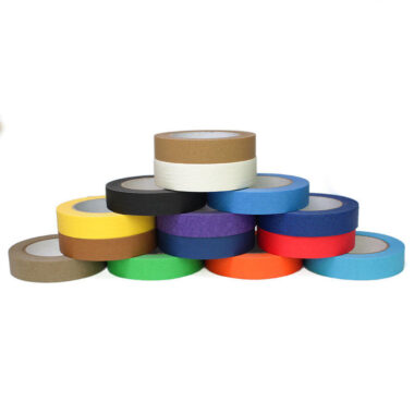 Colorful heat resistant masking tape factory rolls