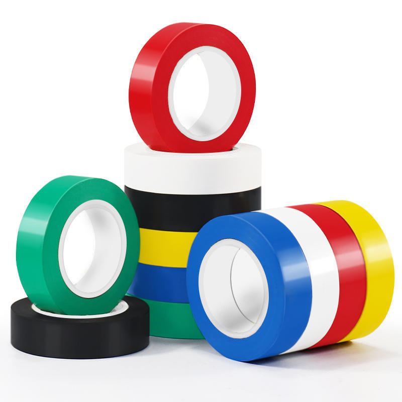 Heat resistant multi-color pvc electrical tape supplier (3) Multi-color pvc electrical tape supplier rolls