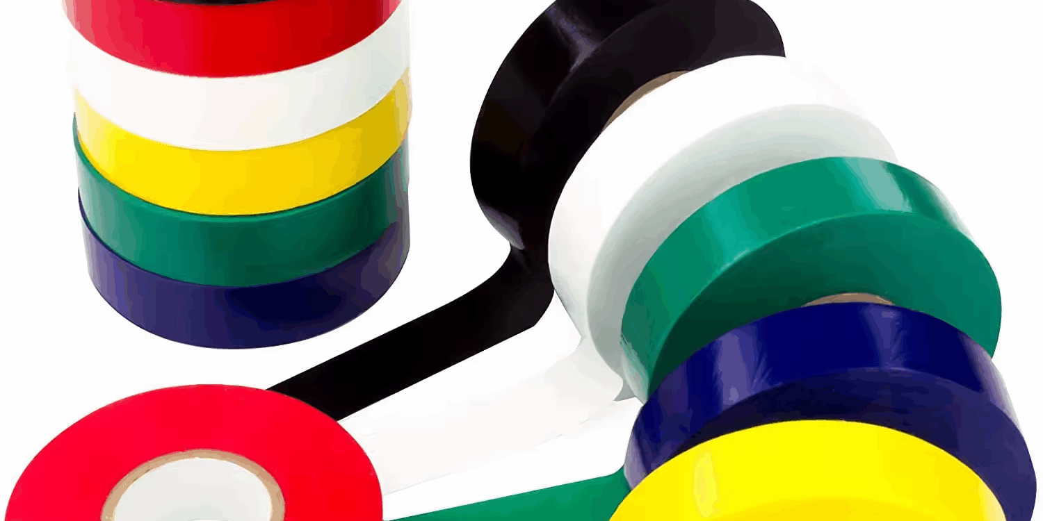 Multi-color pvc electrical tape supplier rolls