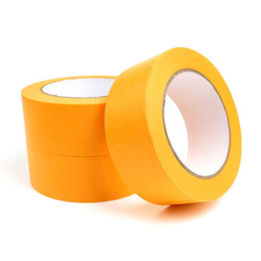 Bulk masking tape rolls for packaging and painting