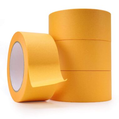 Bulk masking tape rolls for packaging and painting