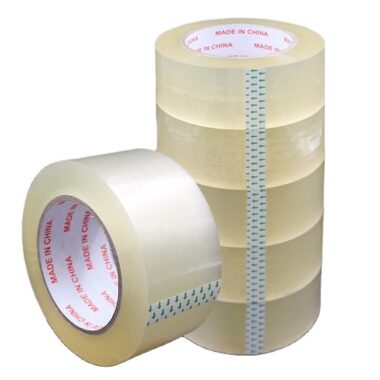 Bulk transparent bopp packing tape rolls