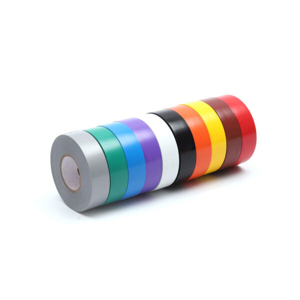 Custom multi-color flame retardant pvc electrical tape