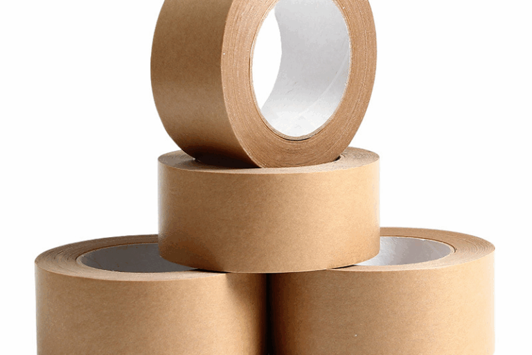 Waterproof reinforced kraft paper tape rolls