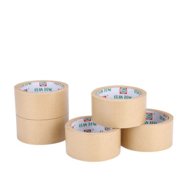 Durable kraft paper tape rolls for carton sealing