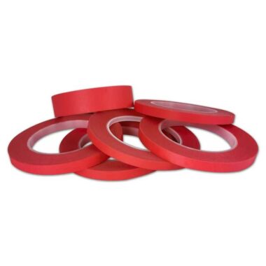 Red decorative masking tape wholesale rolls