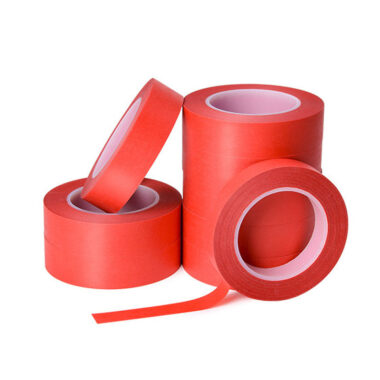 Red decorative masking tape wholesale rolls