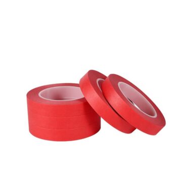 Red decorative masking tape wholesale rolls