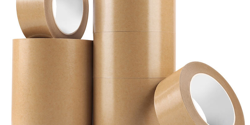 High adhesive Kraft paper tape for packaging cartons