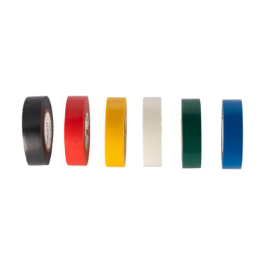 Custom printed colored PVC electrical tape for wiring insulation