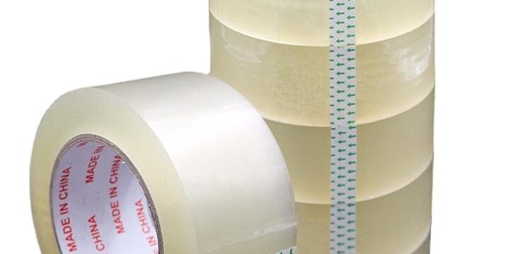 Transparent BOPP packing tape for carton sealing and packaging