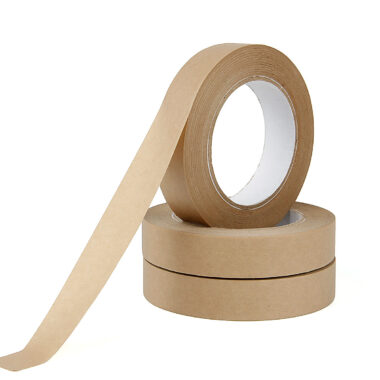 Biodegradable recyclable Kraft paper tape for sustainable packaging