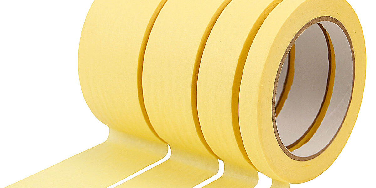 High temperature masking tape for automotive painting