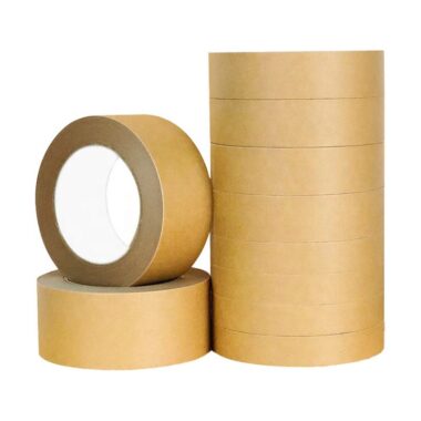 Brown Kraft paper tape for heavy-duty carton sealing