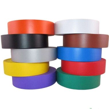 Corrosion resistant PVC electrical tape for wire bundling and insulation