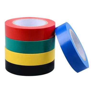 Corrosion resistant PVC electrical tape for wire bundling and insulation