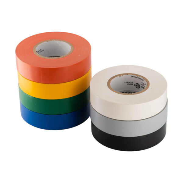 PVC electrical tape for cable wrapping and wire maintenance