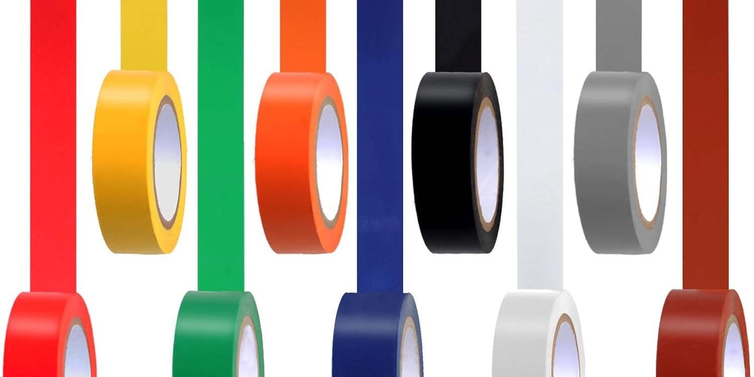 Strong adhesive PVC electrical tape for insulation and repair