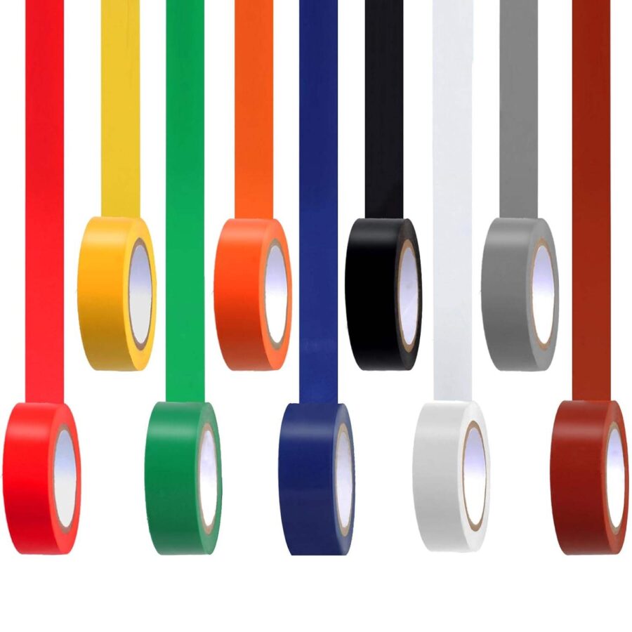 Strong adhesive PVC electrical tape for insulation and repair