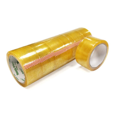 Adhesive transparent BOPP packing tape for carton sealing and packaging