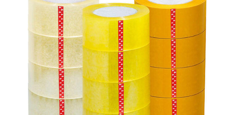 Adhesive transparent BOPP packing tape for carton sealing and packaging