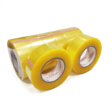 Adhesive transparent BOPP packing tape for carton sealing and packaging