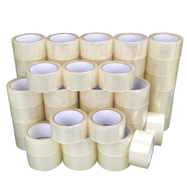 Strong self adhesive transparent BOPP packing tape for packaging