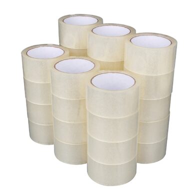 Strong self adhesive transparent BOPP packing tape for packaging