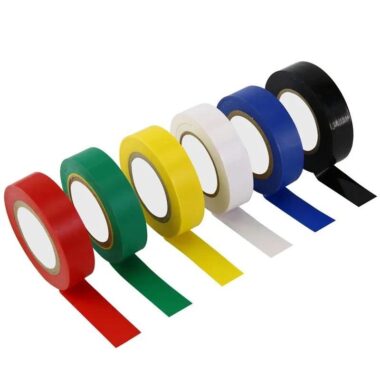 Waterproof outdoor PVC electrical tape roll for cable joints