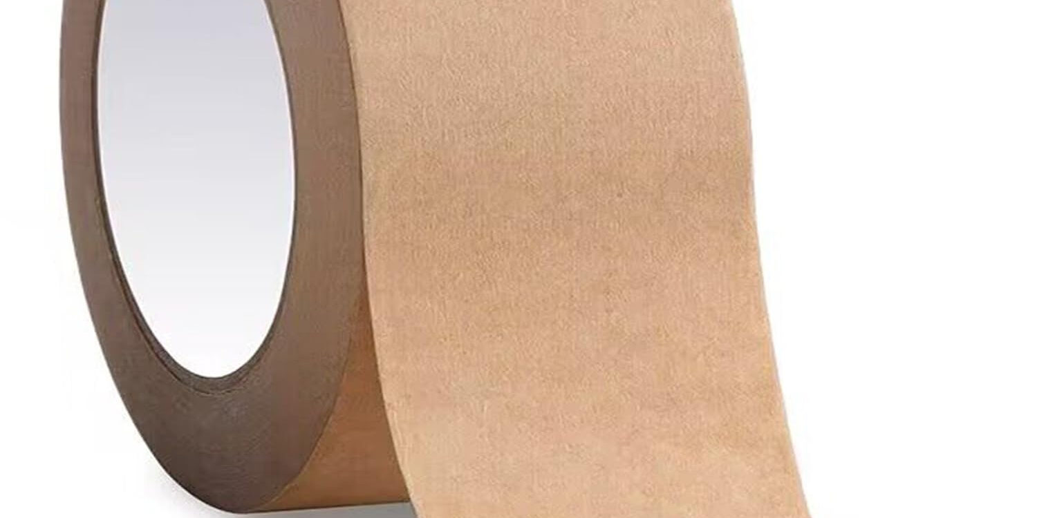 High-quality brown Kraft paper tape for carton sealing
