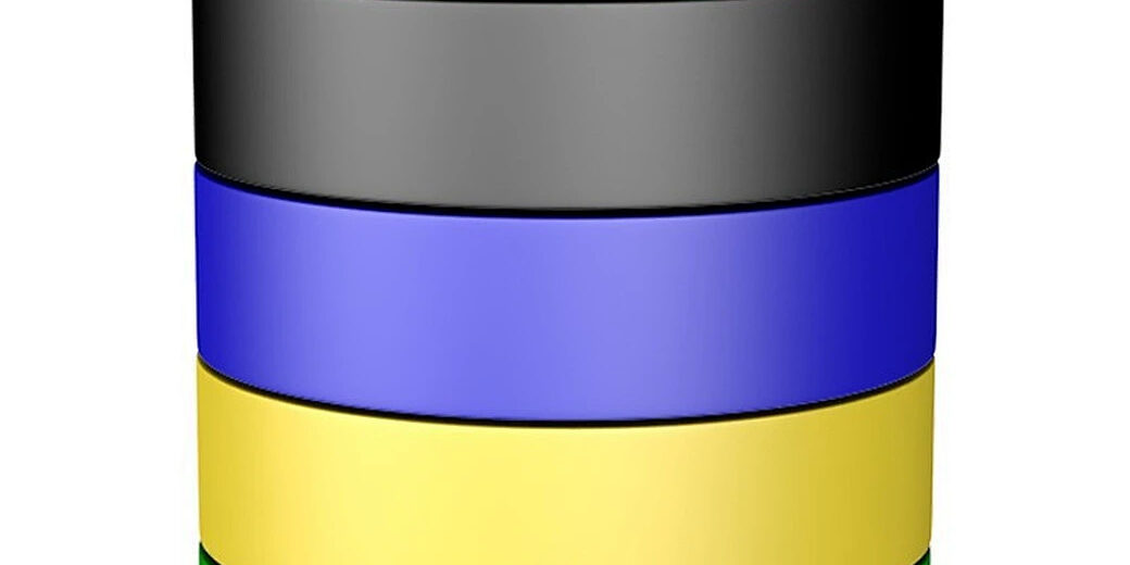 Waterproof high temperature colored PVC electrical tape for wiring