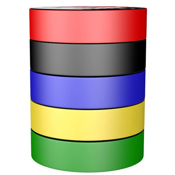 Waterproof high temperature colored PVC electrical tape for wiring